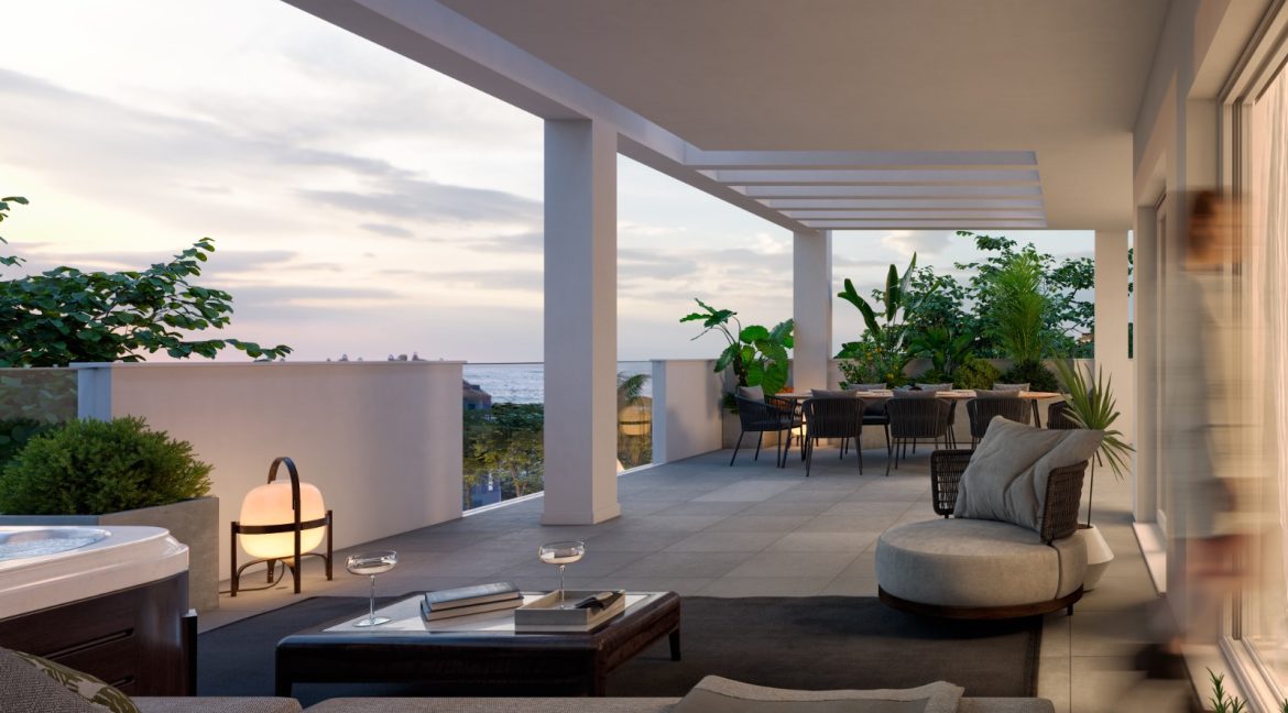 New build ground floor and penthouse apartments Benalmadena (4)