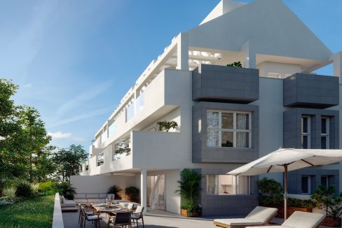 New build ground floor and penthouse apartments Benalmadena (5)