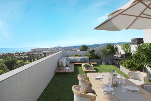 For sale new build golf apartments Caleta de Velez (10)