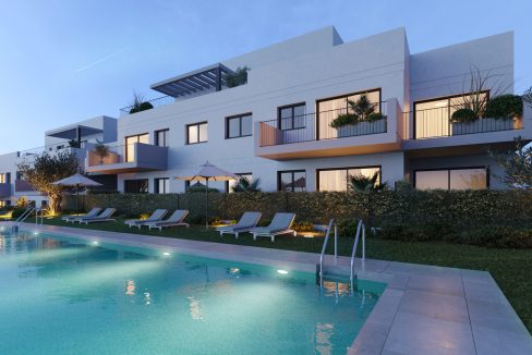 For sale new build golf apartments Caleta de Velez (11)