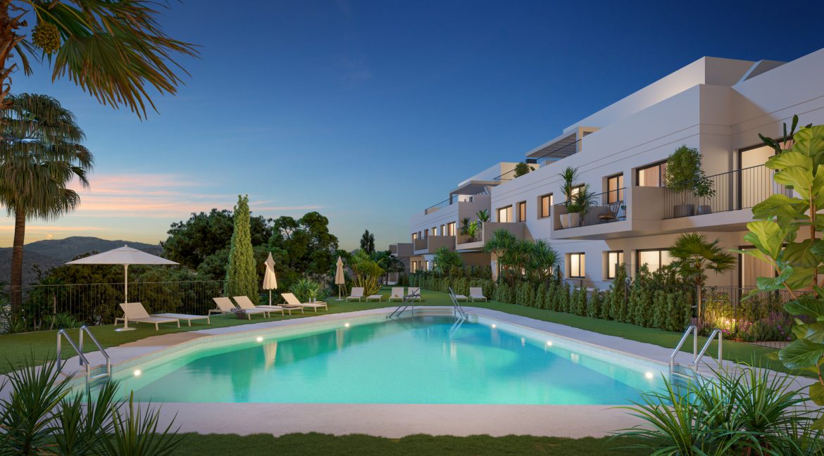 For sale new build golf apartments Caleta de Velez (12)