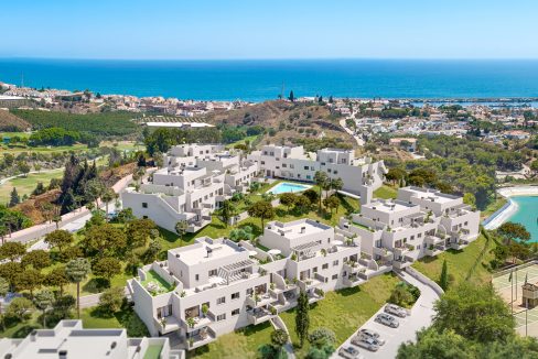 For sale new build golf apartments Caleta de Velez (4)