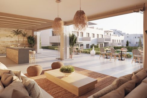 For sale new build golf apartments Caleta de Velez (9)